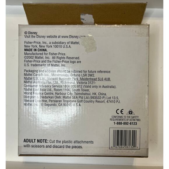 My First Disney Princess Pony 2002 Mattel Cinderella & Charmer New In Box - Picture 3 of 8